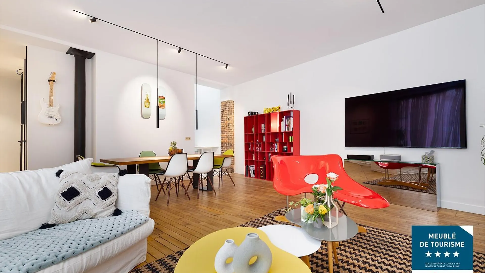 Luxueux Loft 3Br Au Coeur Du Marais Lägenhet Paris 0*,